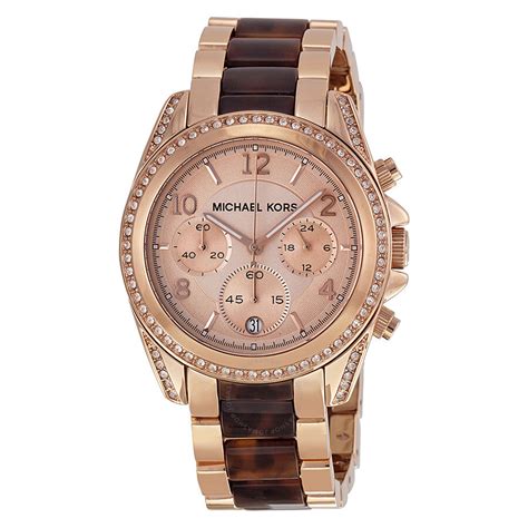 michael kors rose gold watch black friday|rose gold watch with numbers.